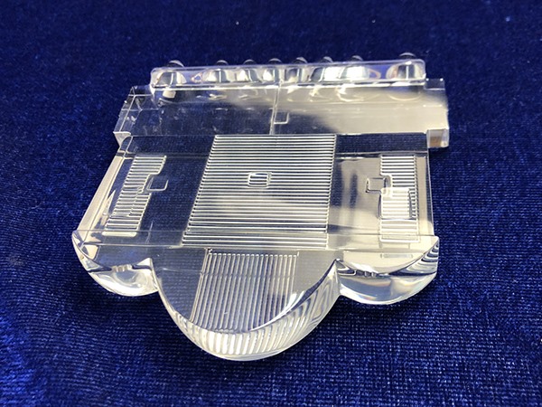 Custom Plastic CNC Part Transparent Acrylic PC Machining